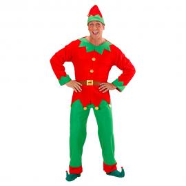 Santas Little Helper Elf Dräkt Herr XL