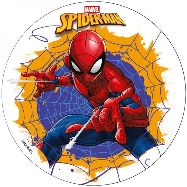 Spiderman Trtbild Sockerpasta