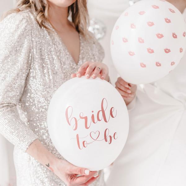 Bride To Be Latexballonger 50-pack