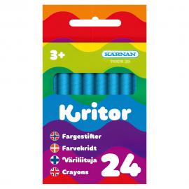 Färgkritor 24-pack