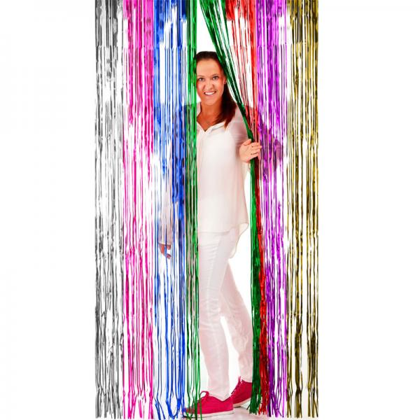 Glitterdraperi Multifrgad