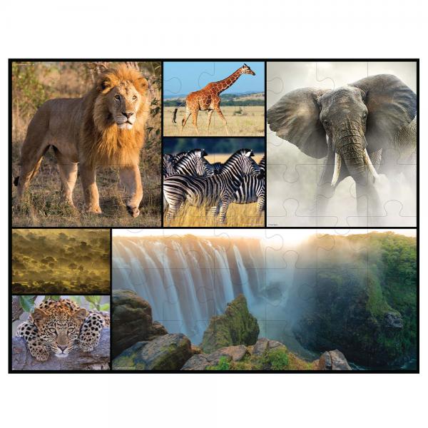 WWF Afrika Pussel 48 Bitar
