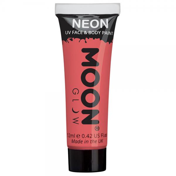 Moon Glow Pastell Neon UV Kropp- & Ansiktsfrg Pastell Korall
