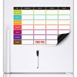 Magnetisk Matsedel Whiteboard