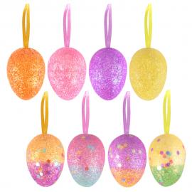 Hängande Glitterägg