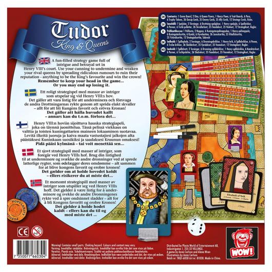 Tudor - King & Queens Sällskapsspel