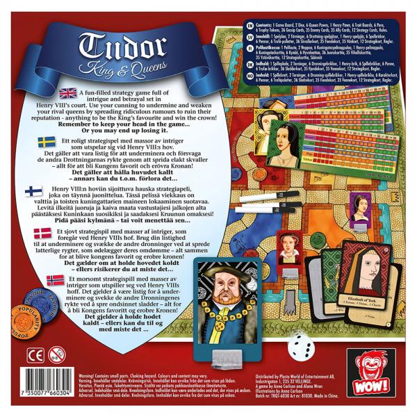 Tudor - King & Queens Sllskapsspel