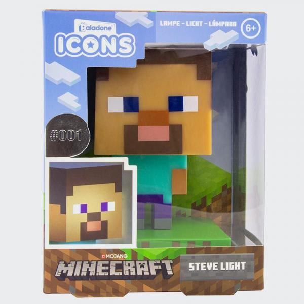 Minecraft Lampa Steve
