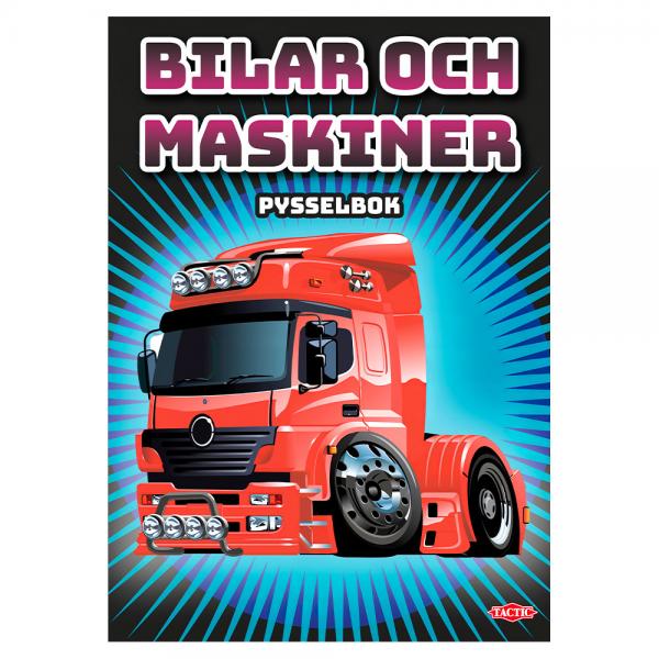 Pysselbok Bilar och Maskiner