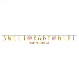 Sweet Baby Girl Girlanger DIY