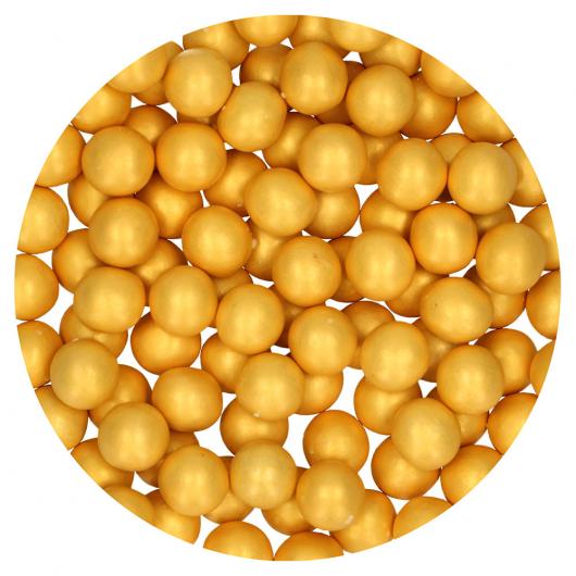 Strössel Choco Pearls Stora Guld