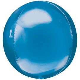 Folieballong Orbz Blå