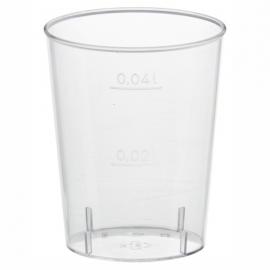 Snapsglas Plast