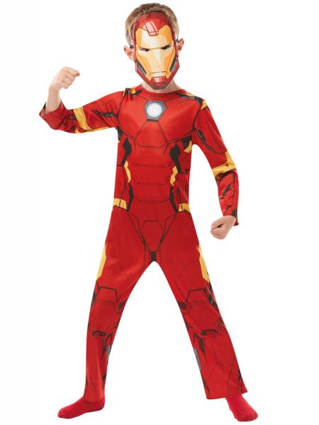 Iron Man Maskeraddrkt Barn