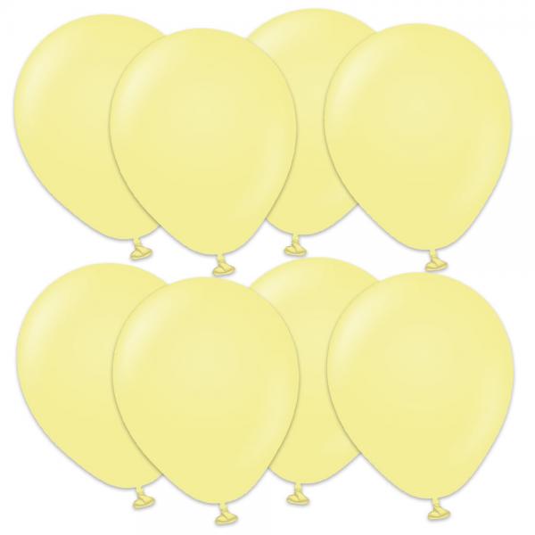 Premium Sm Latexballonger Macaron Yellow