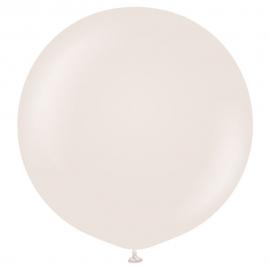 Beige Gigantiska Latexballonger White Sand 2-pack