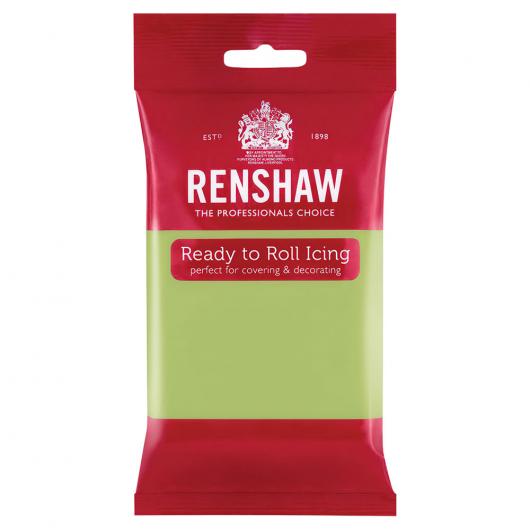 Renshaw Sockerpasta Pastell Grön 250 gram