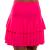 80-tals Disco Kjol Neonrosa