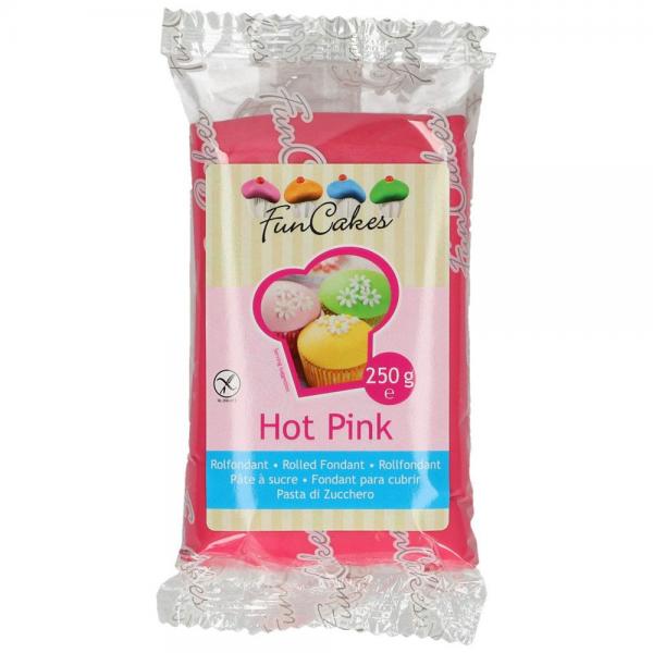 Rosa Sockerpasta Hot Pink