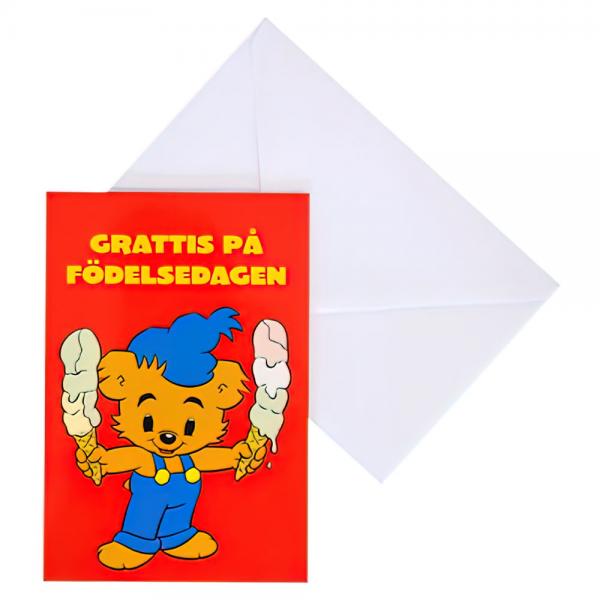 Bamse Grattiskort