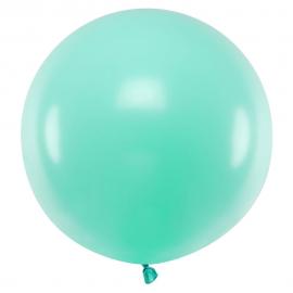 Stor Latexballong Pastell Mintgrön
