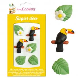 Tropical Sockerdekoration