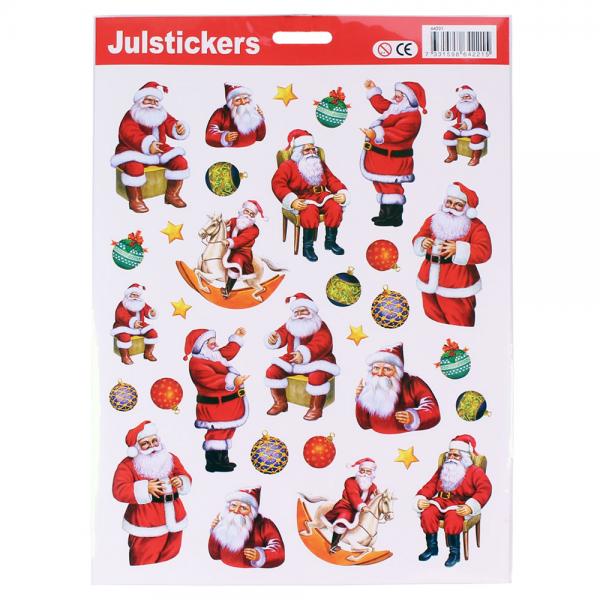 Julklistermrken Tomtar och Julgranskulor