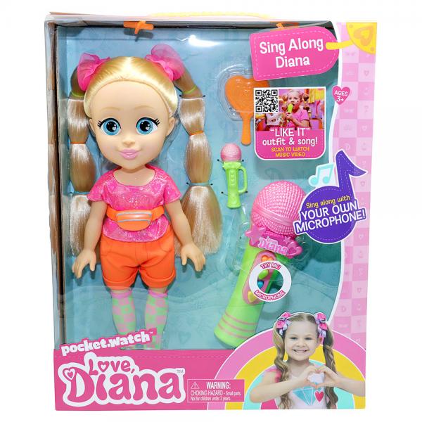 Love Diana Singalong Docka
