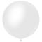 Latexballonger Opak Satin Vit