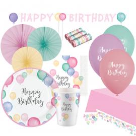 Happy Birthday Pastell Kalaspaket