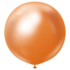 Koppar Stora Chrome Latexballonger 10-pack