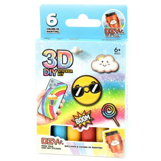 DIY 3D Stickers Kit Partyhallen.se
