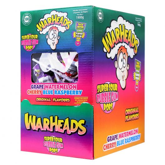 Warheads Klubba Supersur Mix