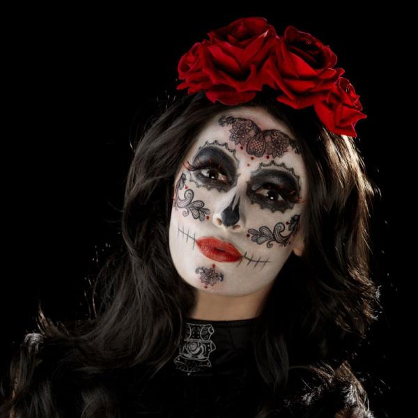 Day of the Dead Sminkset Glamour