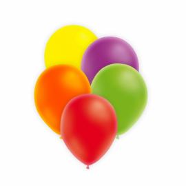 Neon Ballonger Flerfärgade 25-pack