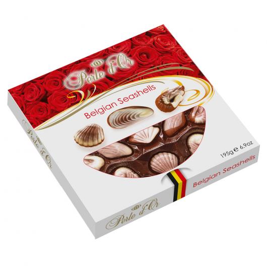 Belgian Seashells Chokladask