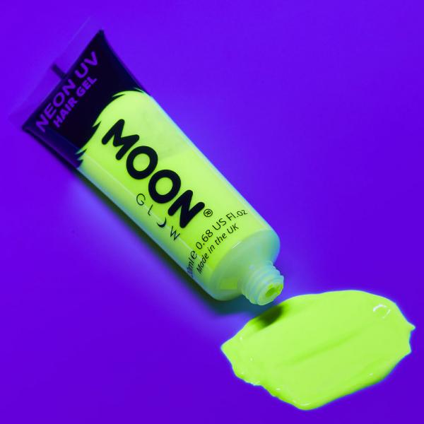 Moon Glow Neon UV Hrgel Intensiv Gul