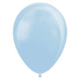 Pearl Ljusblåa Ballonger 50-pack