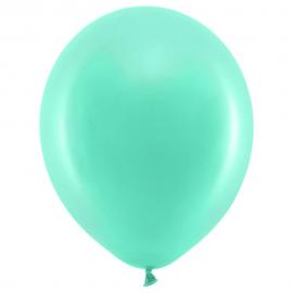 Rainbow Latexballonger Mintgröna 100-pack