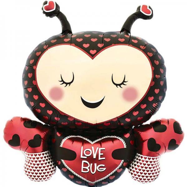 Folieballong Love Bug