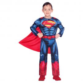 Superman Dräkt Klassisk Barn 8-10 År