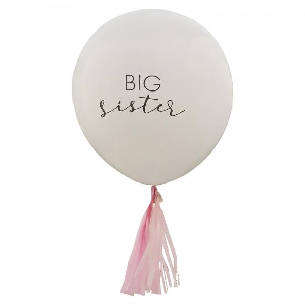 Big Sister Ballong Hello Baby