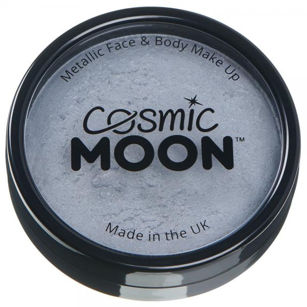 Cosmic Moon Metallisk Kropp- & Ansiktsfrg Silver 36 g
