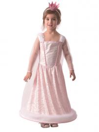 Rosa Prinsessklänning Barn Medium