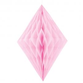 Hängande Honeycomb Diamant Rosa