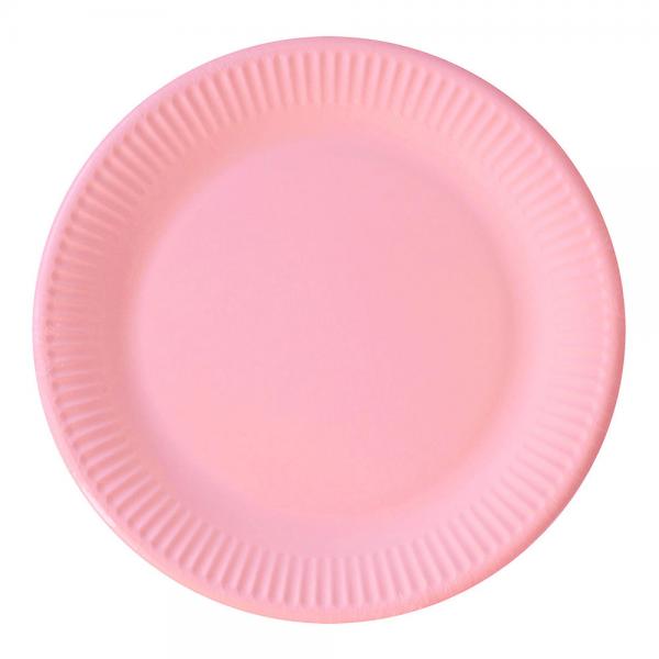 Rosa Pappassietter Solid Color