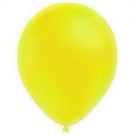 Neon Ballonger Gula 100-pack