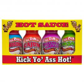 Ass Kickin' Hot Sauce Shots 4-pack