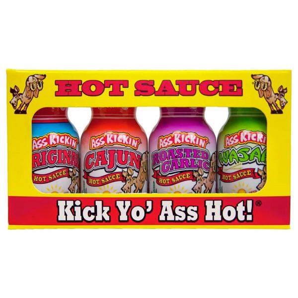 Ass Kickin' Hot Sauce Shots 4-pack
