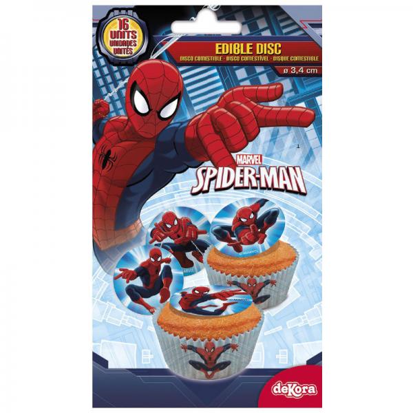 tbara Sockerdekorationer Spider-Man